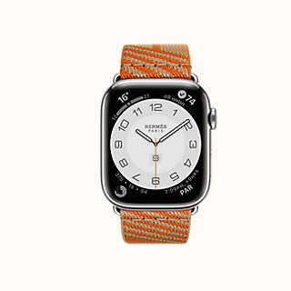 Series 7 case & Band Apple Watch Hermes Single Tour 45 mm Jumping